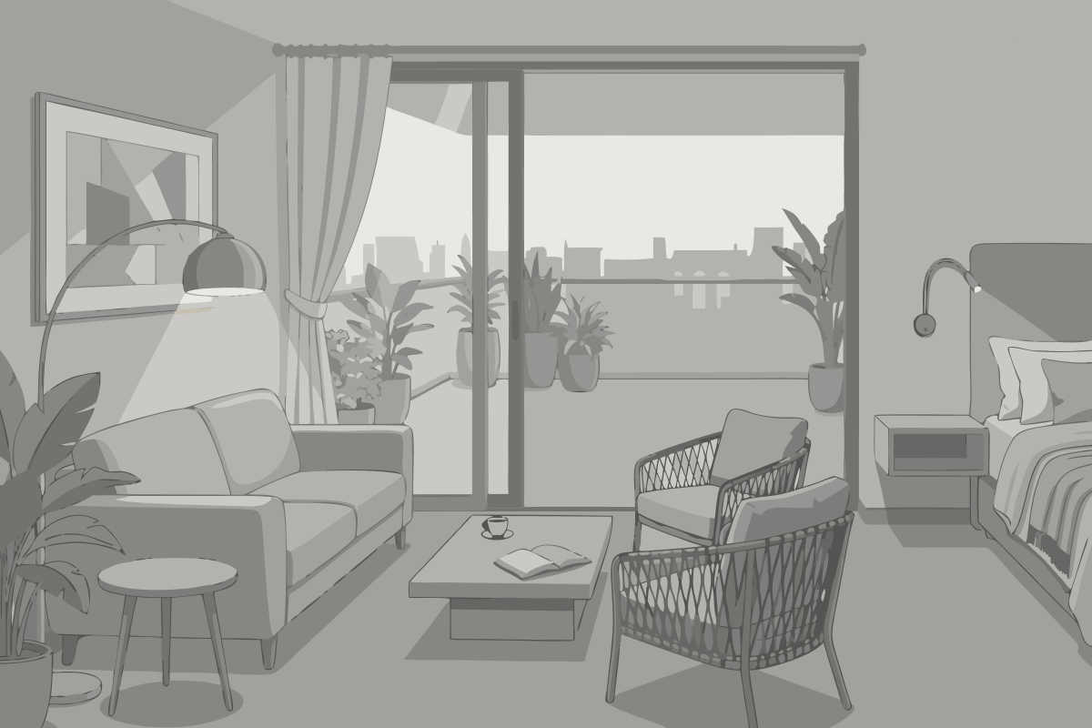 Basic Triple Room with Shared Bathroom
